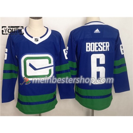 Vancouver Canucks Brock Boeser 6 Alternate Adidas 2019-2020 Blau Trikot Authentic - Kinder Vancouver Canucks Brock Boeser 6 Alternate Adidas 2019-2020 Blau Trikot Authentic - Kinder